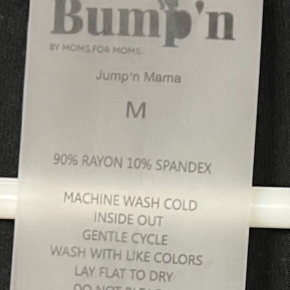 BUMP'N The Jump'n Mama Slouchy Belted Zip Up SS Maternity Jumpsuit Size M - Picture 5 of 10